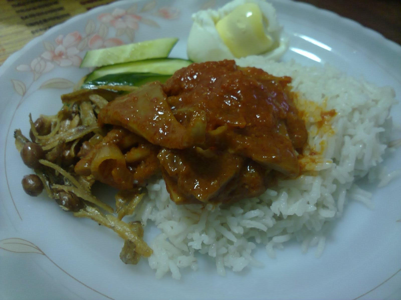 dari dapur cikkti...: NASI LEMAK SAMBAL SOTONG..the Jad's