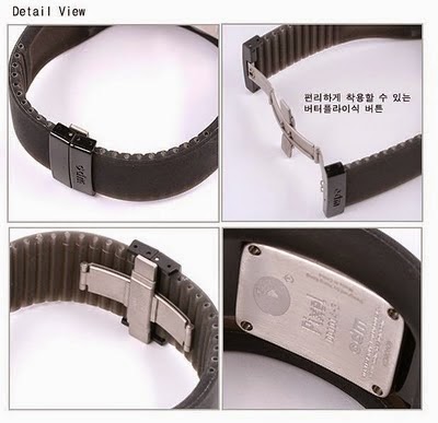 odm rubber silicon jam tangan seperti gelang