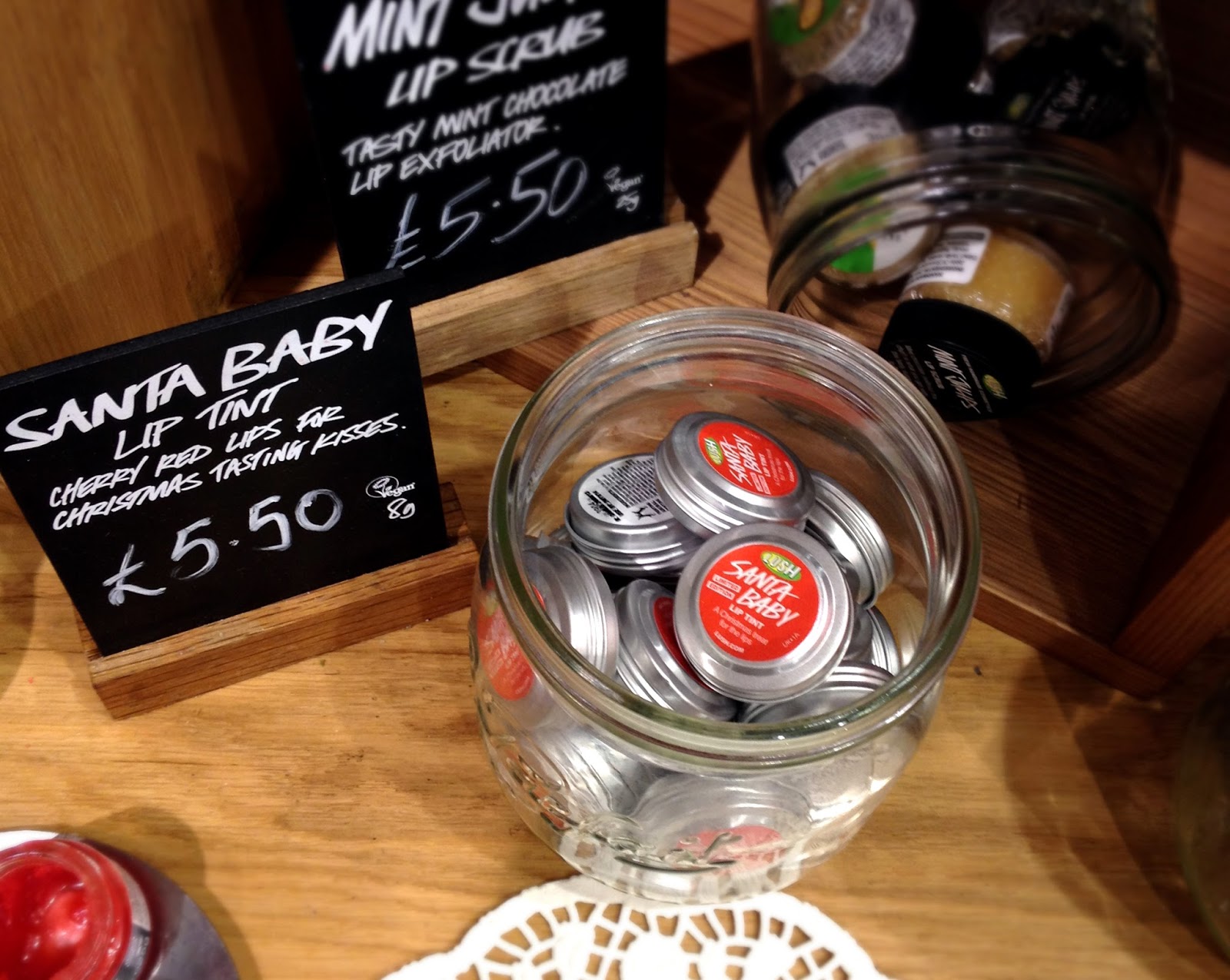 Lush Santa Baby Lip Tints