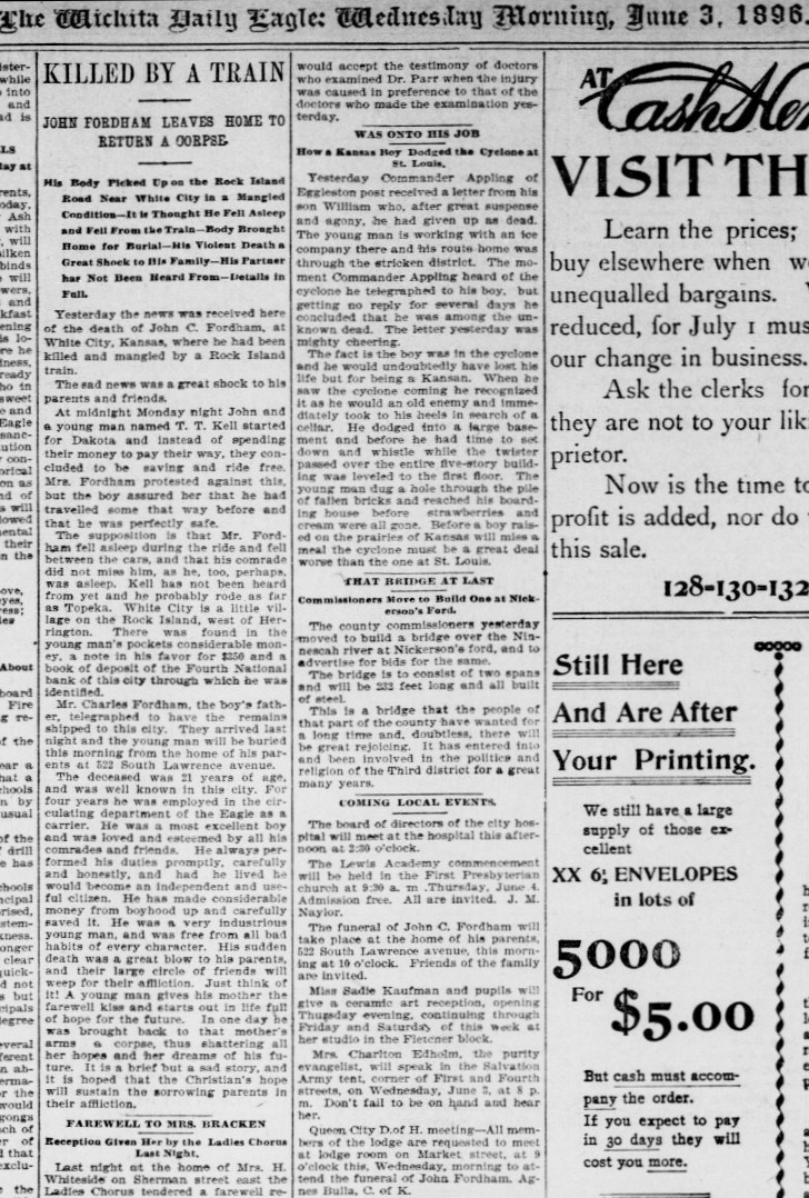 ABT UNK Mystery Monday What Happened to John Fordham?