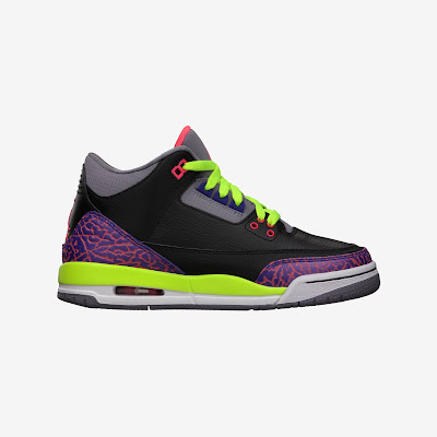 chaussure Air Jordan 3 Retro pour Fille # 441140-039