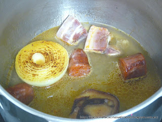 refrito para fabada con agua