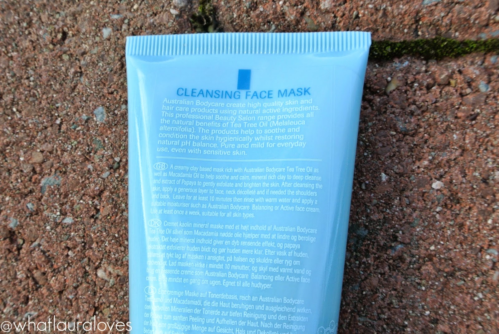Australian Bodycare Cleansing Face Mask Review What Laura Loves