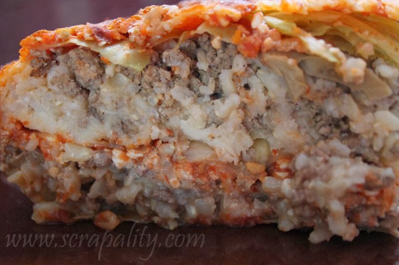 Cabbage Roll Lasagna Scrapality