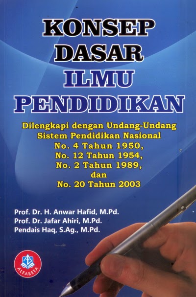 Konsep Dasar Ilmu Pendidikan Irwan Haryono Sirait