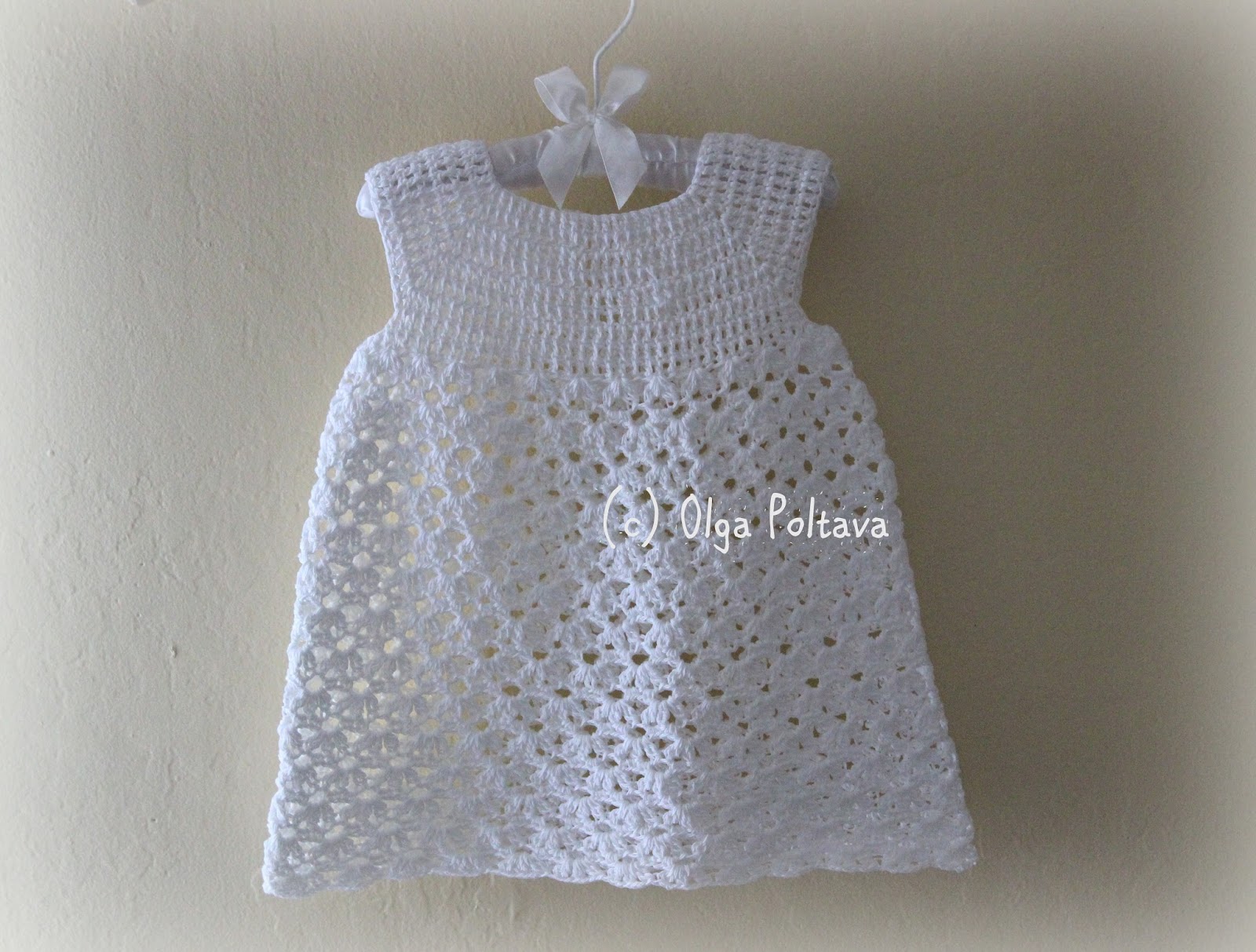 Lacy Crochet: Two New Patterns: Baby Dress and Girls Hat