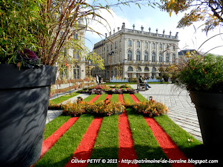 NANCY (54) - Place Stanislas : les jardins éphémères 2011