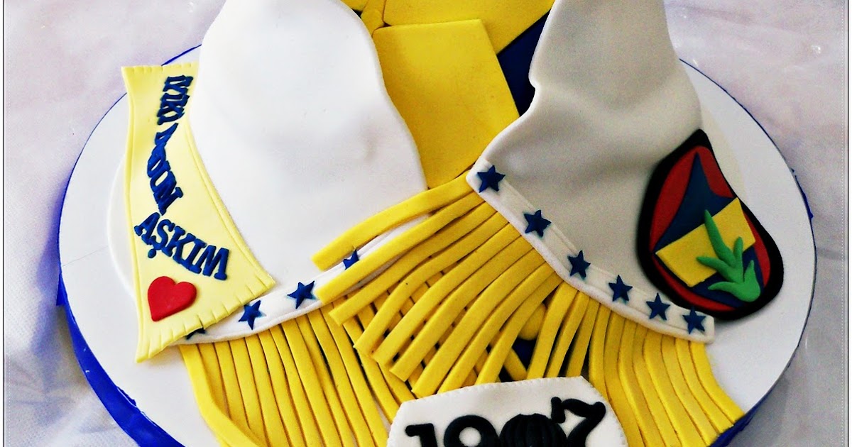 TATLI HAYAT PASTA TASARIM FENERBAHÇELİ TOP PASTA