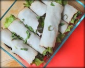 May - Easy Skinny Turkey Roll-ups with Fresh Veggies