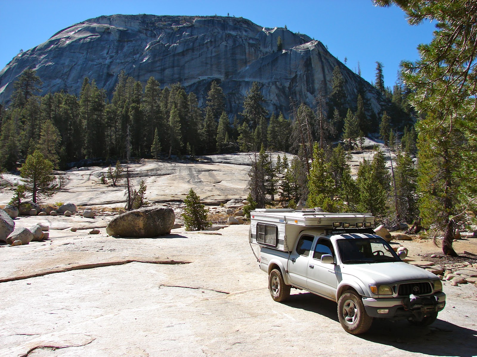 Our Four Wheel Camper Courtright Reservoir, Sierra National Forest