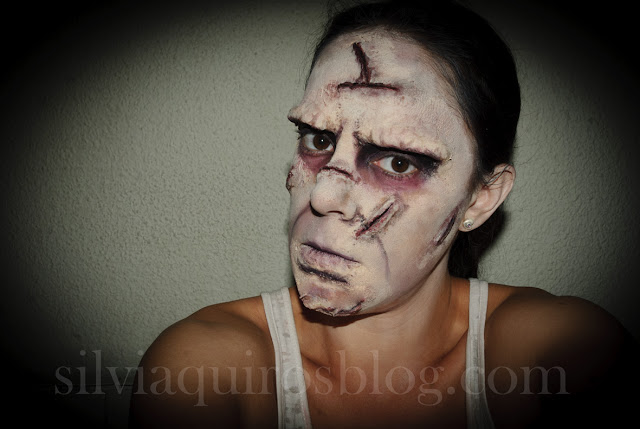 Maquillaje Halloween 13: Exorcista, Halloween Make-up 13: The Exorcist, efectos especiales, special effects, Silvia Quirós Maquillaje Halloween 13: Exorcista, Halloween Make-up 13: The Exorcist, efectos especiales, special effects, Silvia Quirós
