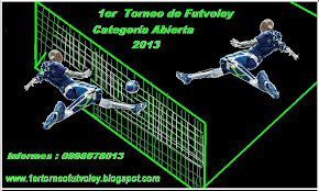 1er TORNEO DE FUTVOLEY 2013