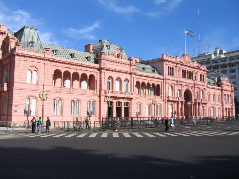 mundo - Cosas rosadas del mundo Casa+Rosada+actual+2