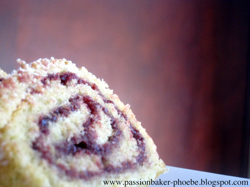 More Than Bread Blackberries Jelly Cake Roll 黑莓果醬蛋禚卷