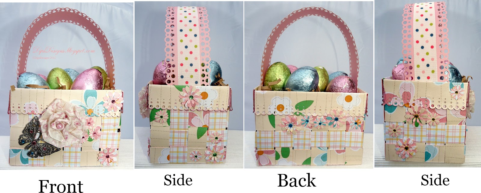 DipsDesigns Woven Easter Basket Project