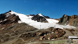 Ski sur le glacier du Pitzal