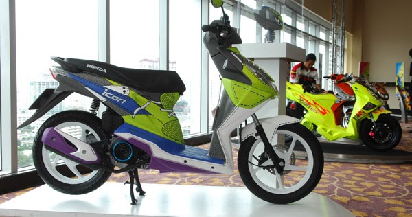 Modifikasi Honda Beat Hitam 2014