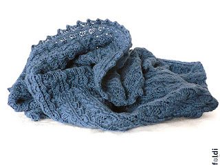 machine knitted passap infinity scarf cowl wrap