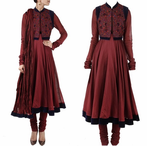 Biba by Rohit Bal Anarkali Salwar Churidar Suits Designs 2013 latest