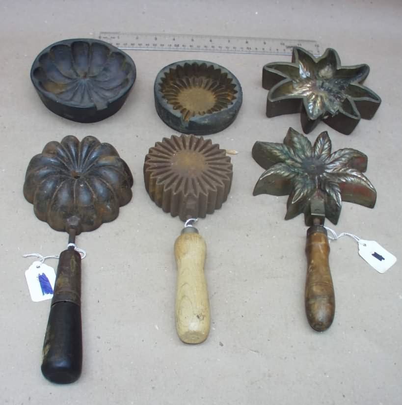 Renaissance and Regency Rummage Repository Millinery Irons aka Flower