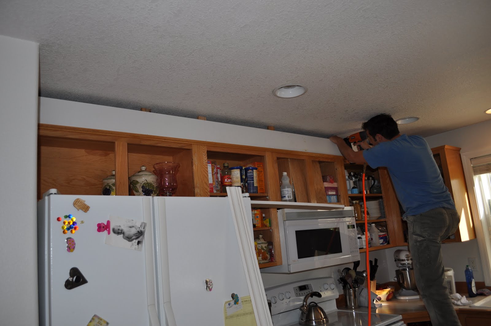 Cost of painting kitchen cabinets Painting our Kitchen Cabinets