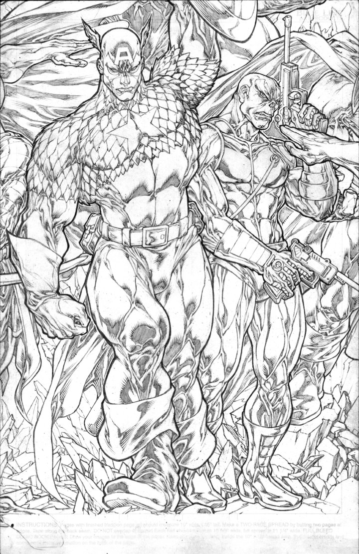 Dibujos Para Colorear Super Heroes