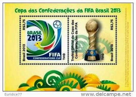 MY OLYMPIC PHILATELY Brazil 2014 FIFA World Cup Stamps