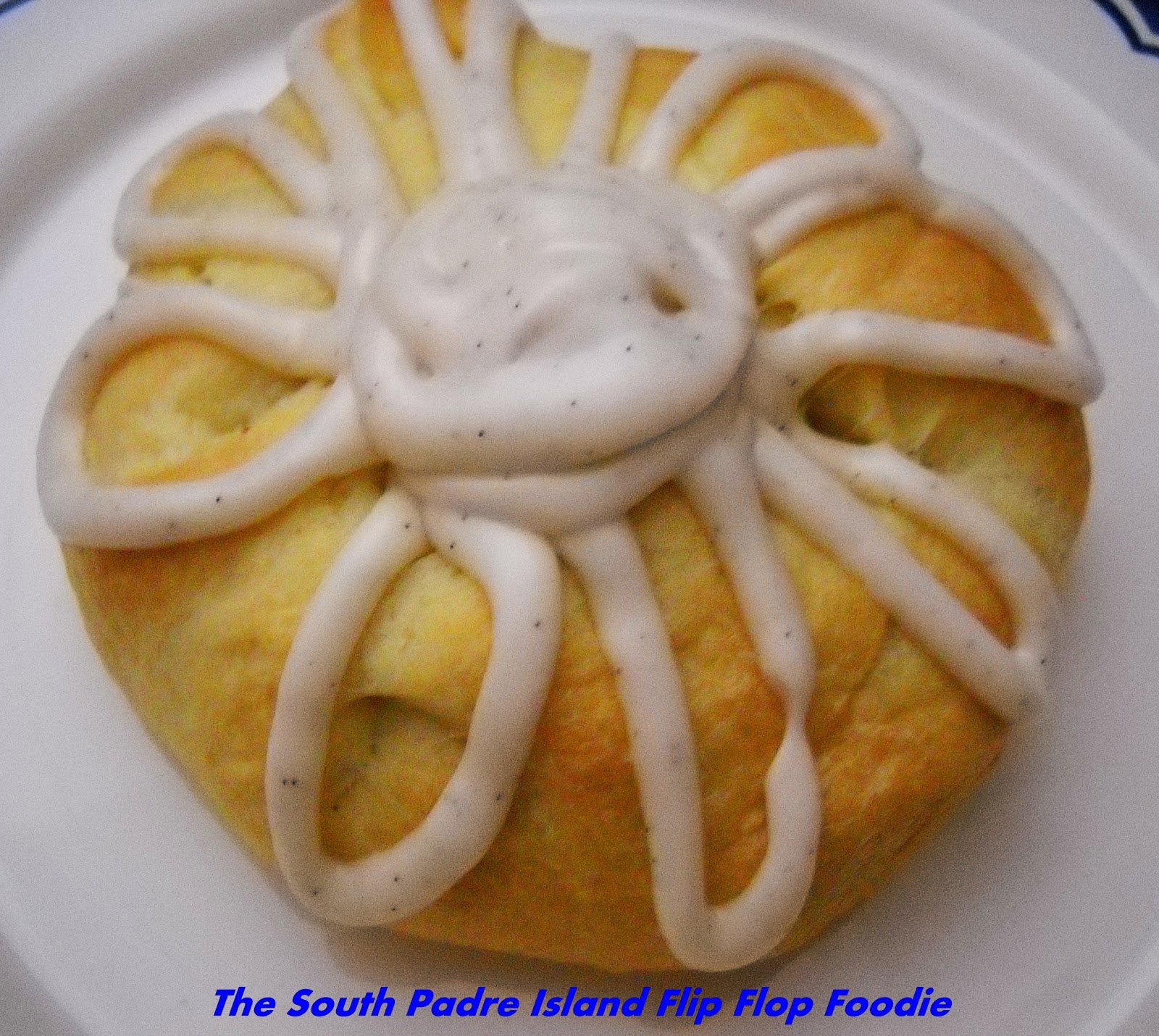 The South Padre Island Flip Flop Foodie Crescent Roll Explosion Apple