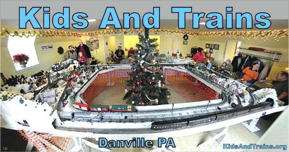 Model Train Layout for Kids | Danville PA |KidsAndTrains.org