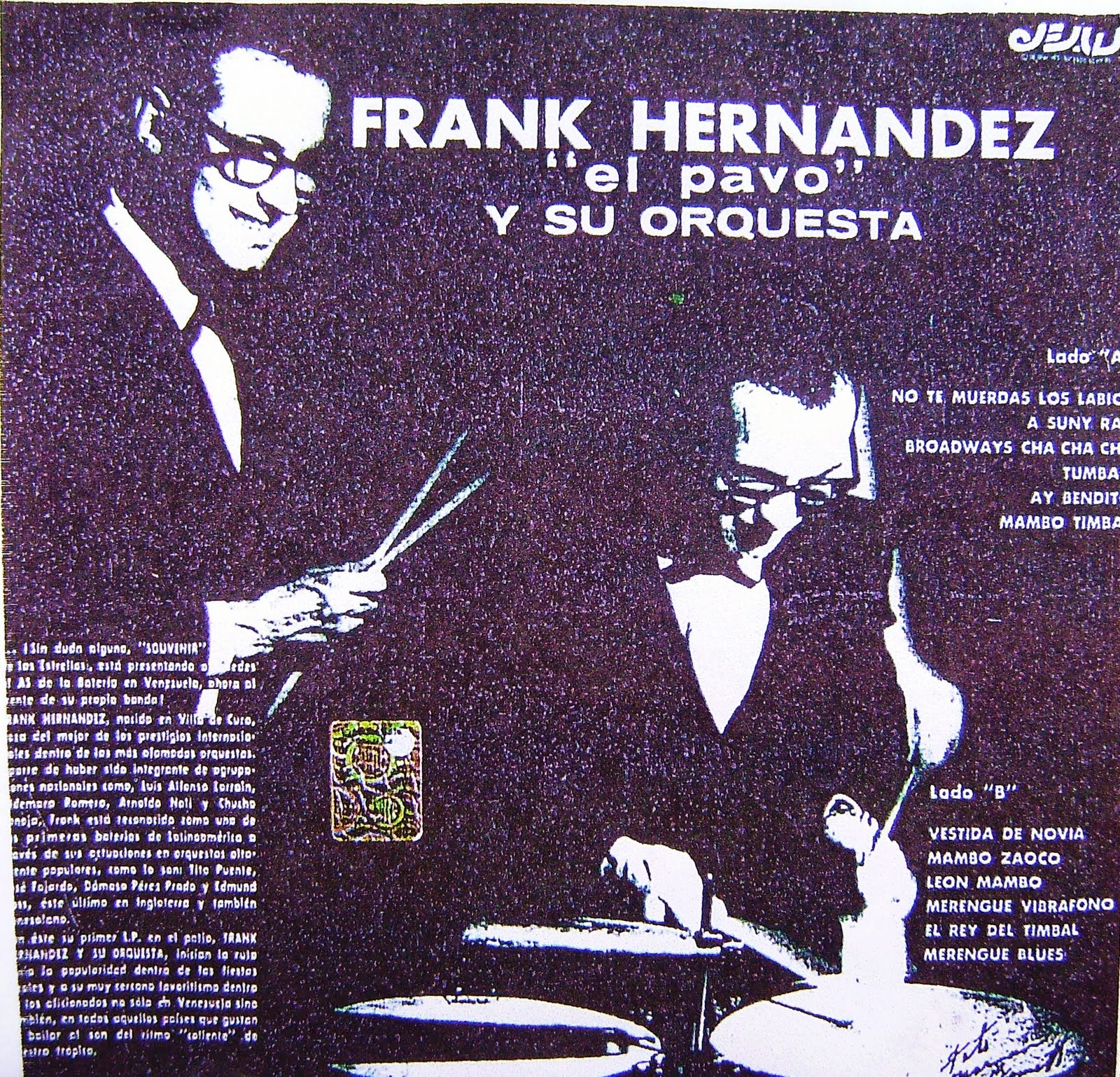 Frank Hernandez "El Pavo" Y Su Orquesta