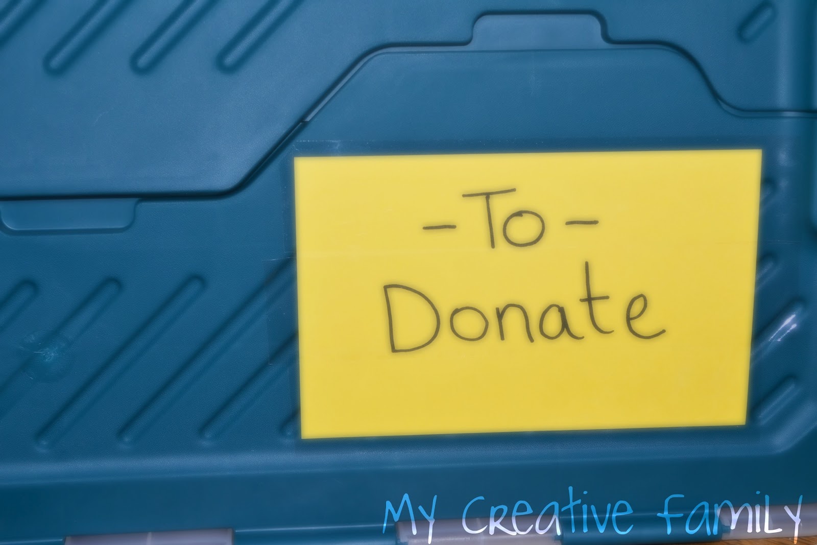 Weekends Declutter & Create a Donation Bin Creative Family Fun