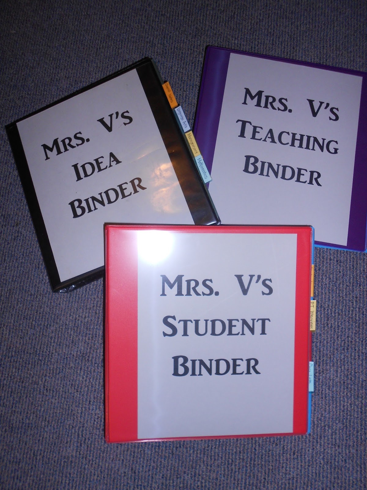 The Adventure of Teaching Organized Binders