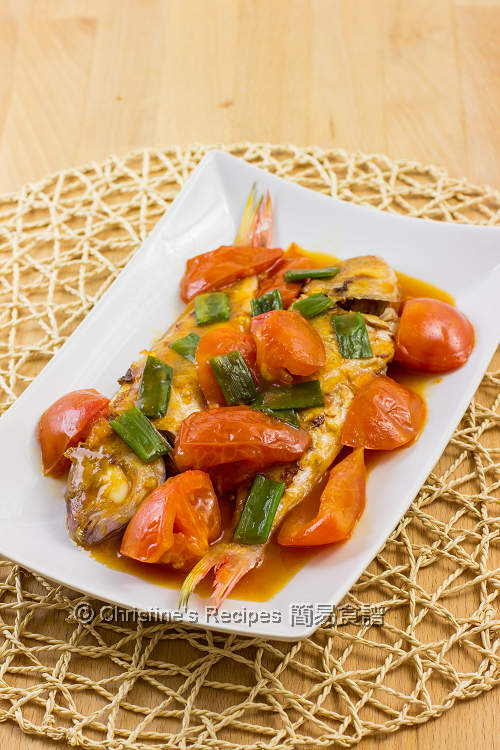 鮮茄紅衫魚 Pan-Fried Golden Threadfin Breams in Tomato Sauce01