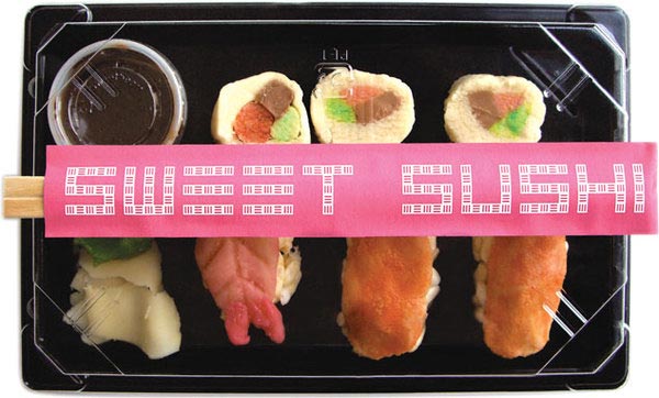 sushi packaging design