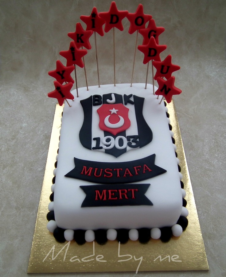 Made by me&hellip; Mustafa Mert�in Beşiktaş Temalı Doğum Günü Pastası
