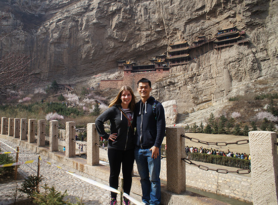 highlights from datong - Hanging Monastery
