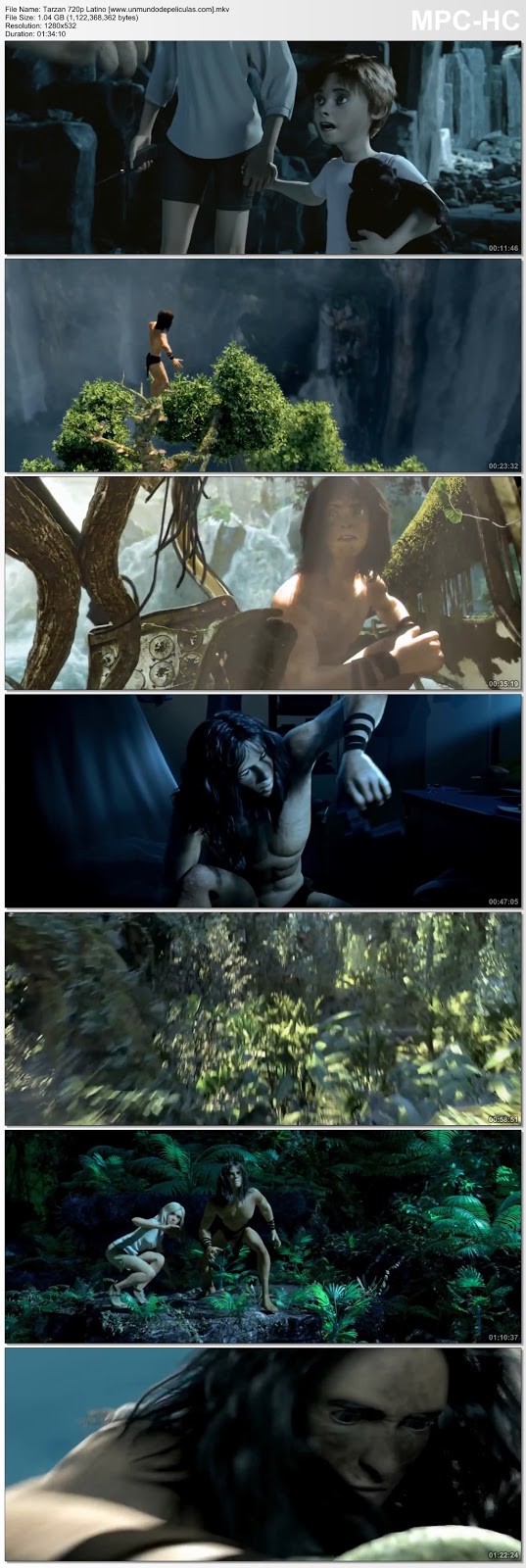 Capturas de la película.