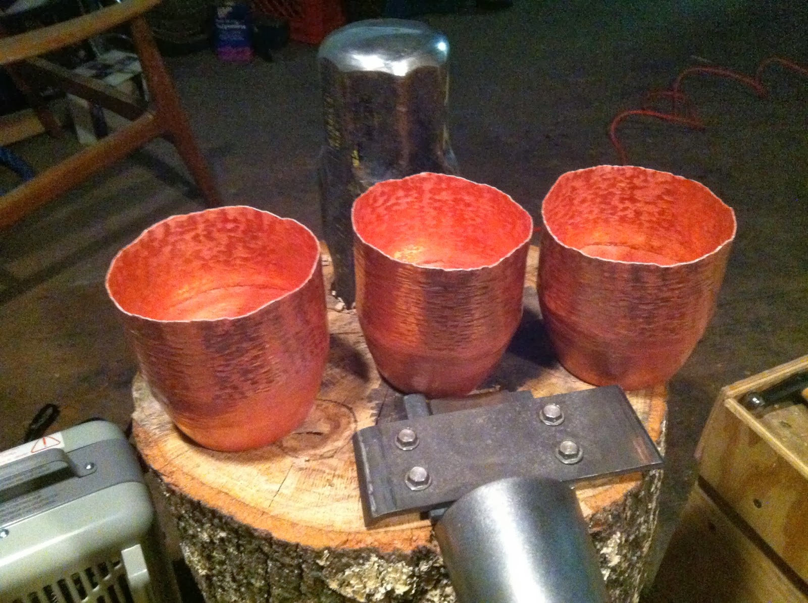 Sio Metalworks Copper Mug Set
