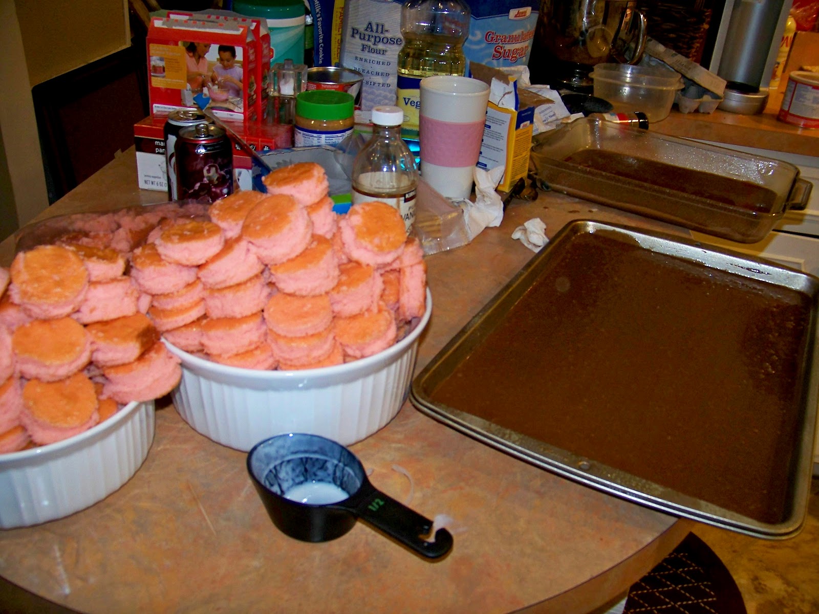 Our Suburban Farm Wedding Cake Push Pops