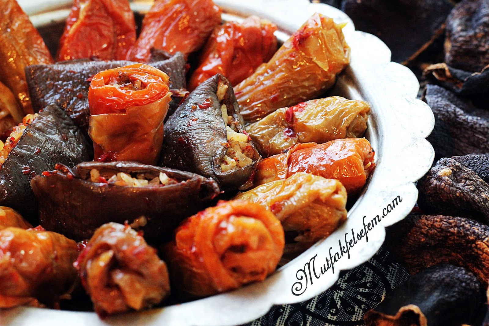 Etli Kuru Patlican Dolması Biber Sarmasi MUTFAK FELSEFEM