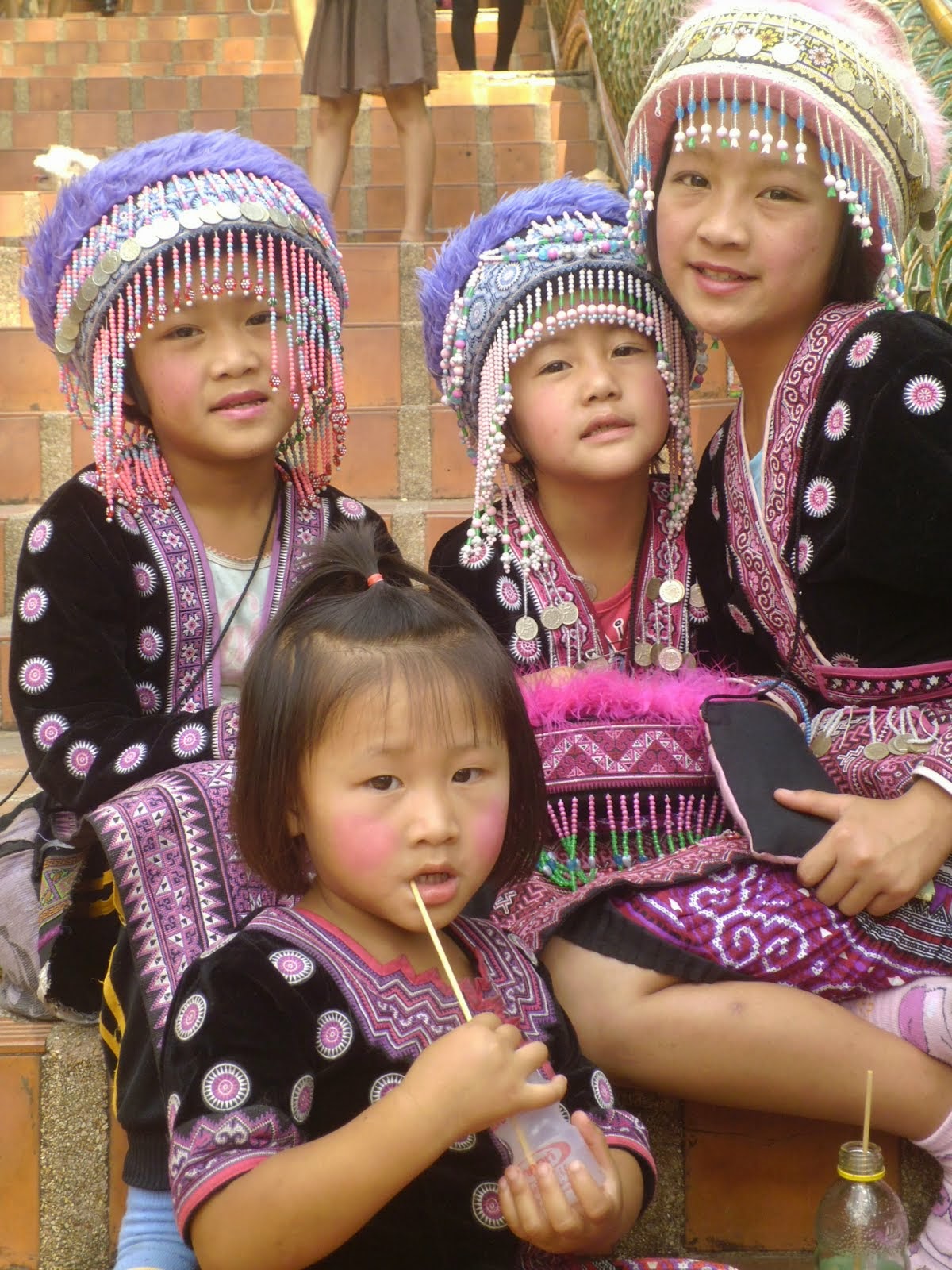 Children from Hmong Tribe