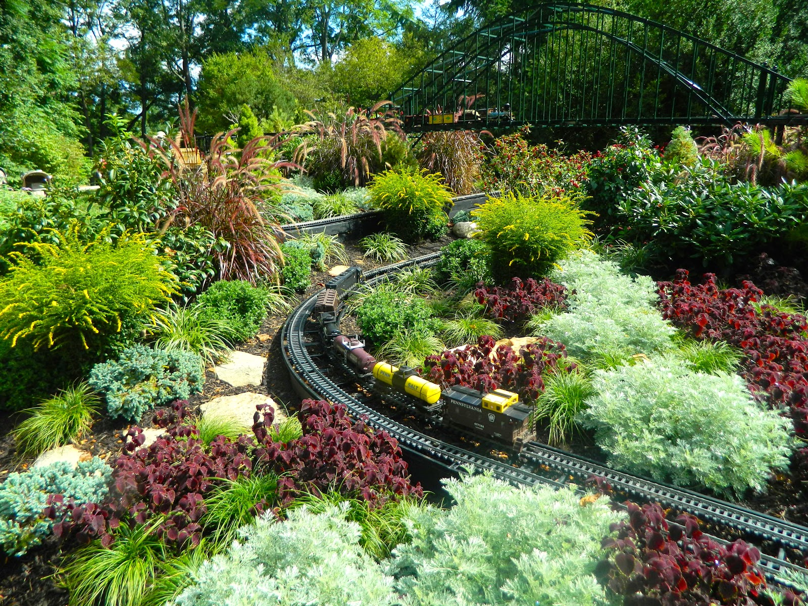 Pam's English Cottage Garden Garden Railway
