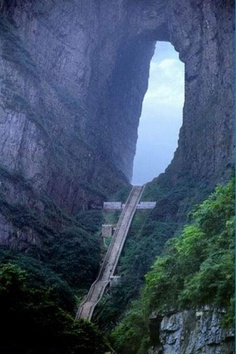 Heaven's Gate Mount Tai, China
