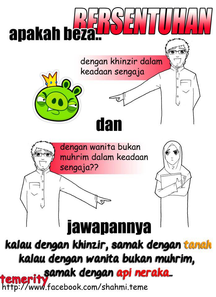 Mujahidah Muslimah Apa Beza Memegang Khinzir Dgn Memegang Wanita Bukan Muhrim