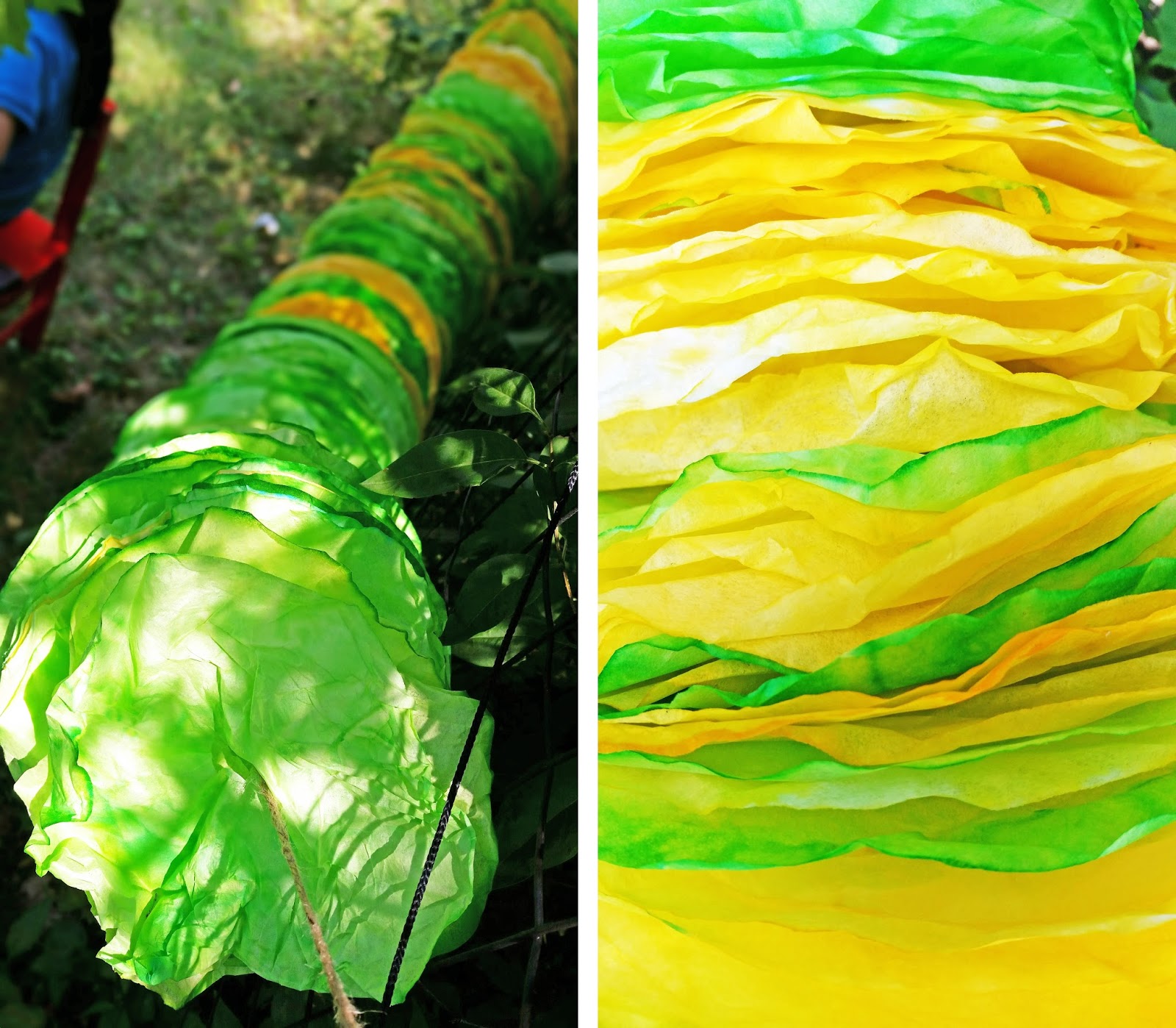 Grosgrain Coffee Filter Garland