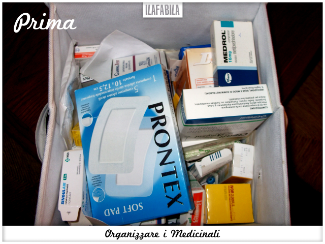 Bagno: organizzare le medicine Bagno: organizzare le medicine