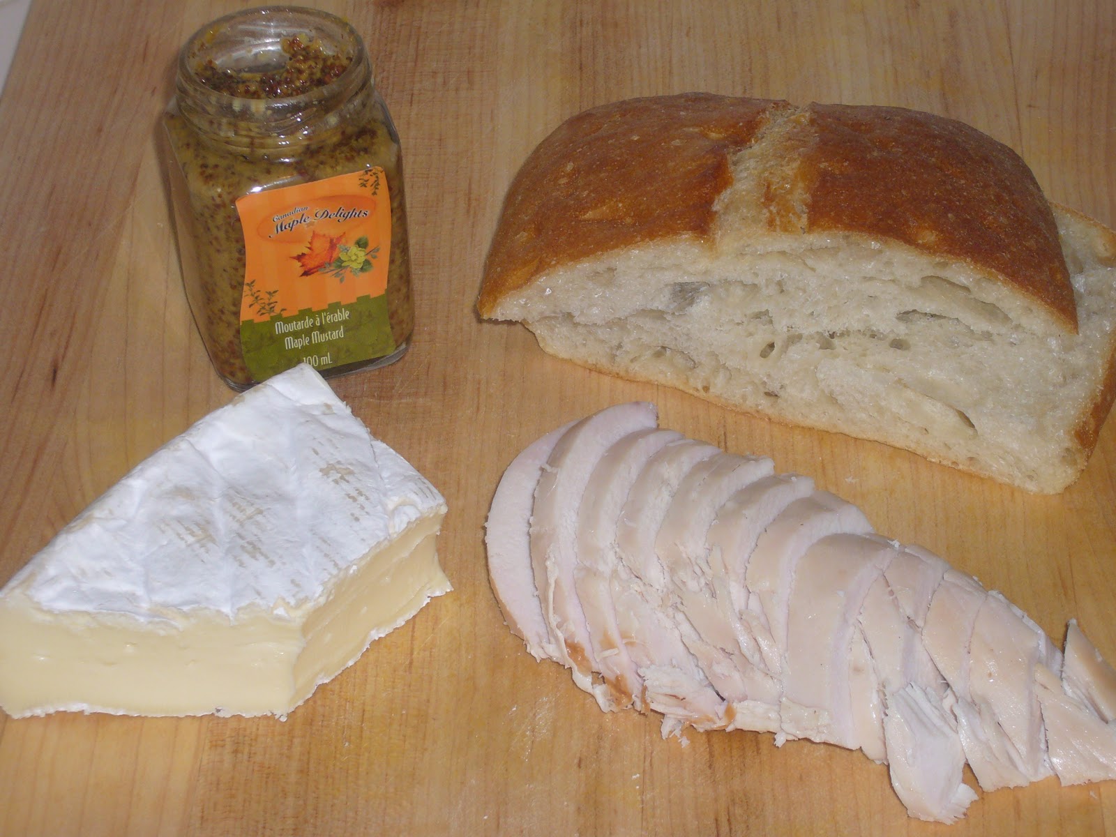 Kitchen Sink Diaries Chicken, Brie & Arugula Sandwiches