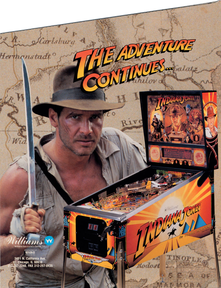 Virtual Pinball Indiana Jones