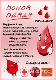 Pidato Donor Darah Idayoce