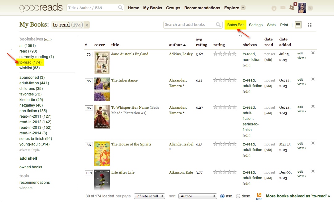 Get Organized On Goodreads / So Obsessed With